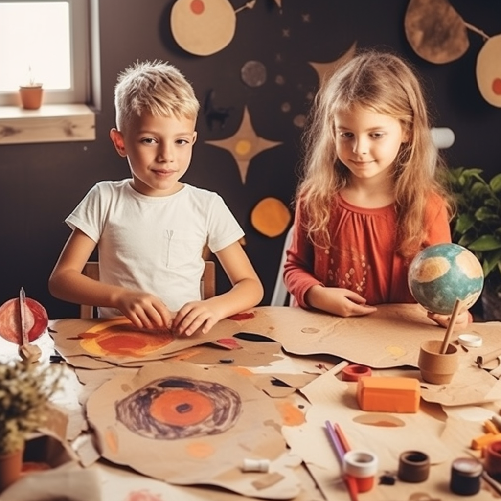 Ontdek de magie van creatief handwerk in de opvoeding