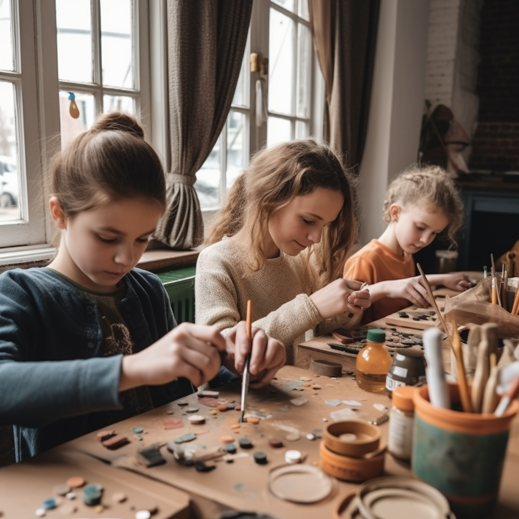Samen creatief: ouders en kinderen verbinden via handwerk
